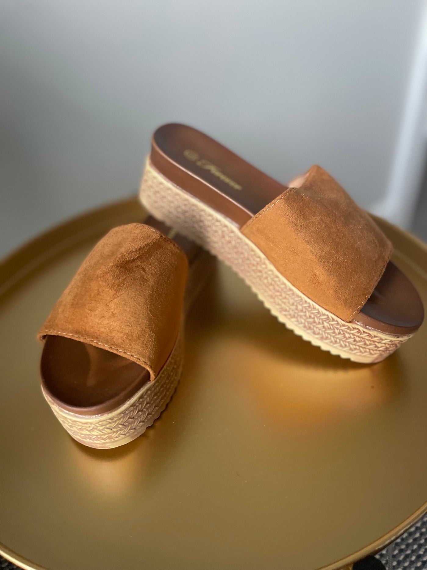 Brown Platform Sandals