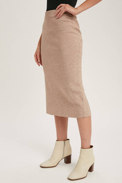 MIDI SWEATER SKIRT