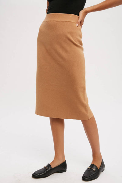 MIDI SWEATER SKIRT